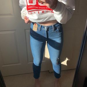 wedgie skinny levi’s BNWT